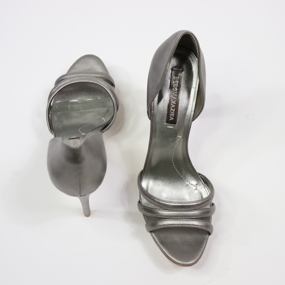 BCBGMAXAZRIA Pewter Metallic Ma-haisha Platforms - Picture 5 of 6